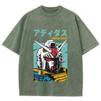 Mobile Suit Gundam Vintage Japanese Washed T-Shirt