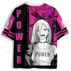Chainsaw Man Power Jersey Shirts