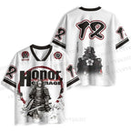 Samurai Spirit Printed Jersey Shirts