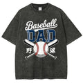 Baseball Father Vintage Washed T-shirt