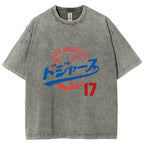 Los Angeles Dodgers japanese design Washed T-Shirt