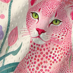 Yayoi Kusama Pink Cheetah Jersey Tank