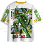 Dragon Ball Super Saiyan Vegeta vs Cell Jersey Shirts
