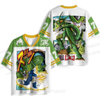 Dragon Ball Super Saiyan Vegeta vs Cell Jersey Shirts