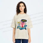 Unisex SpongeBob Gary the Snail Printed Washed Tee