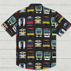 Japanese Traditional Trains Aloha Hawaiian Shirt