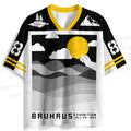 Bauhaus Wave And Sunset Jersey Shirts