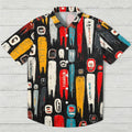 Abstract People Printed Hawaiian Shirt
