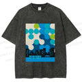 Unisex Bauhaus City Printed Washed Tee