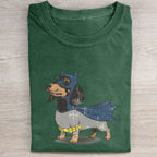 Dachshund Superhero T-shirt