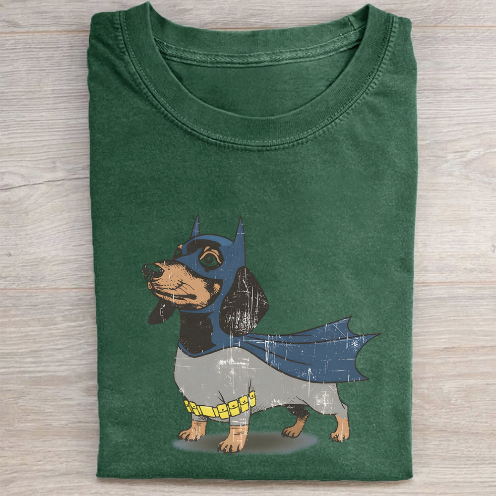 Dachshund Superhero T-shirt