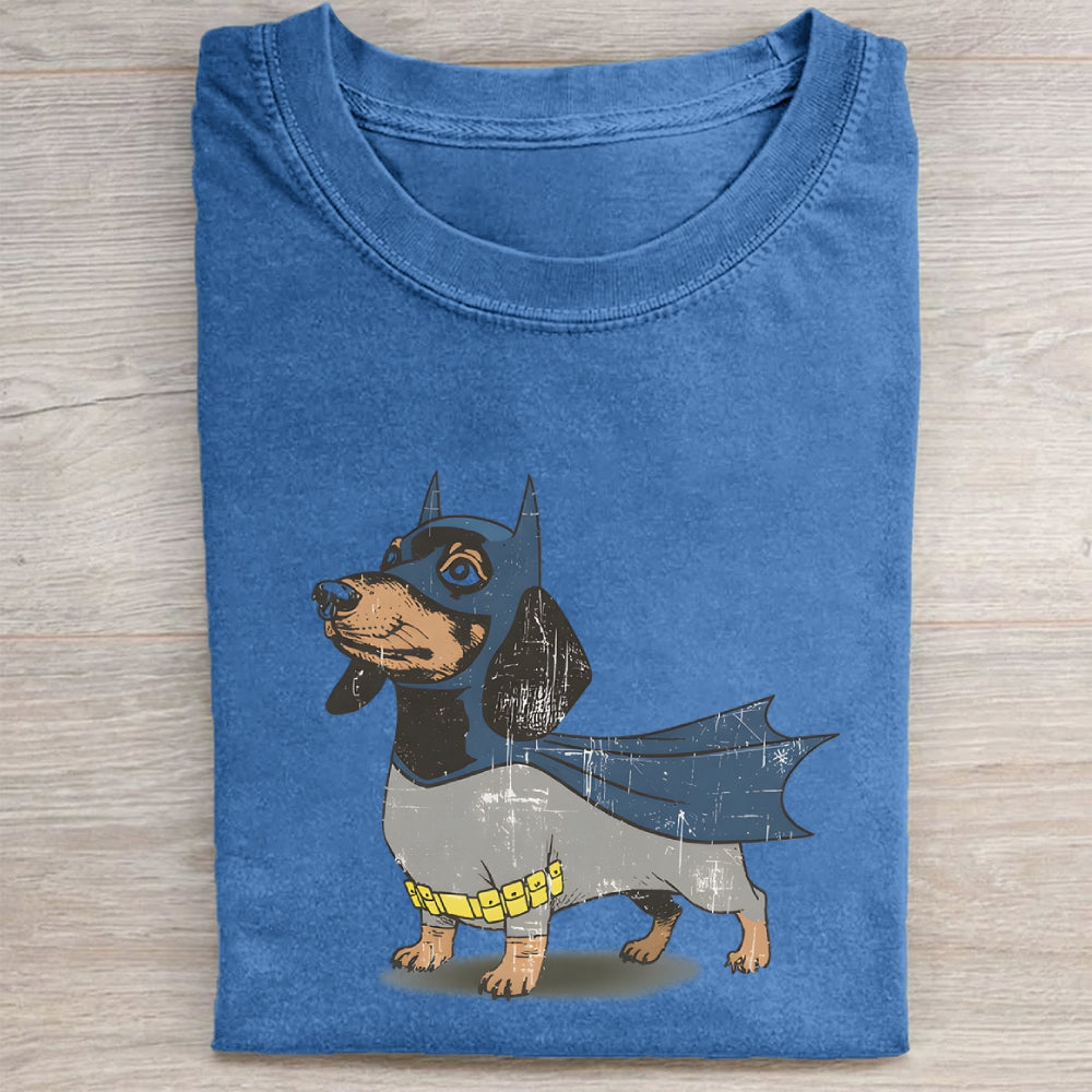 Dachshund Superhero T-shirt