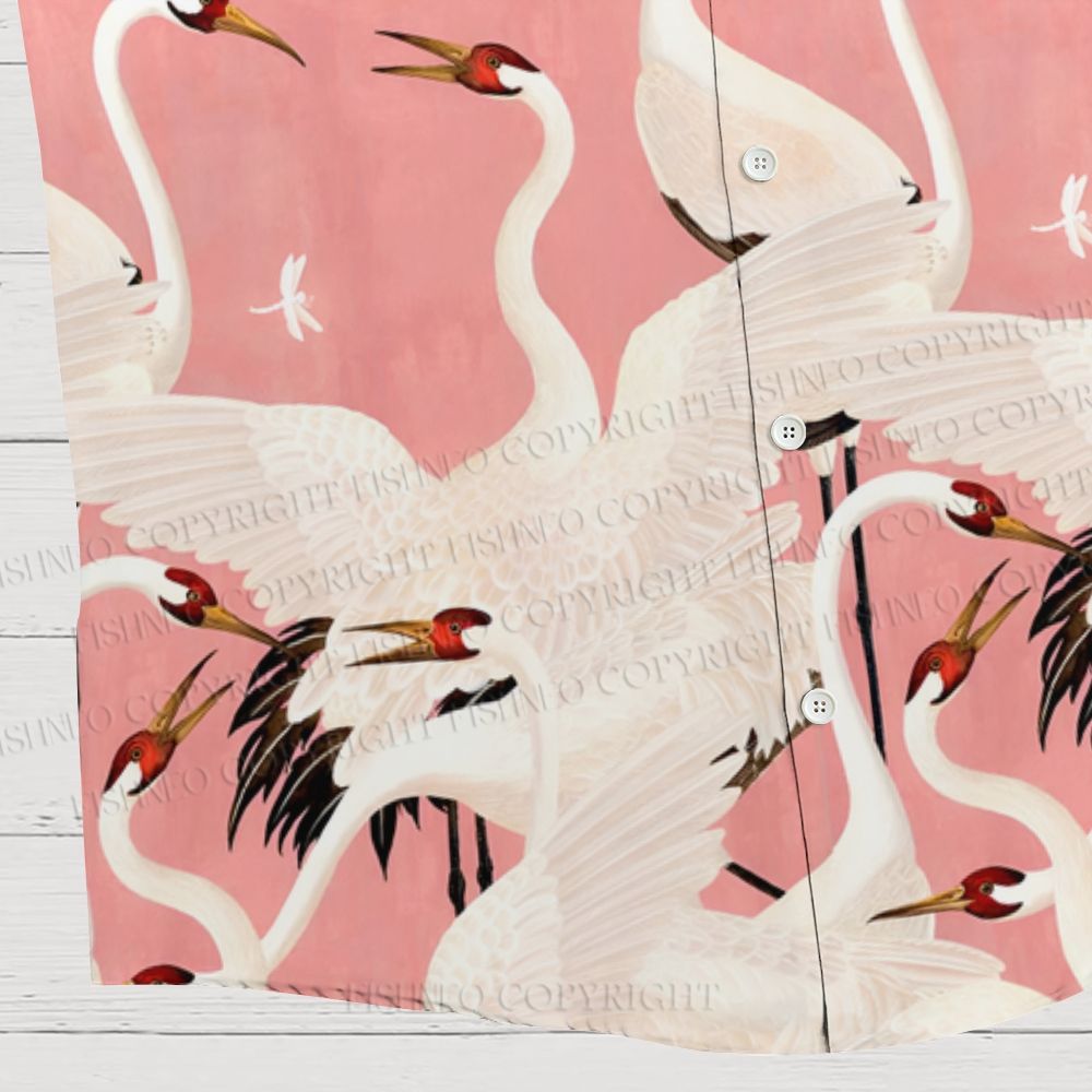 Cranes Hawaiian Shirt