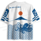 The Great Soccer Wave Octopus Jersey Shirts