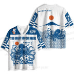 The Great Soccer Wave Octopus Jersey Shirts