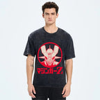 Mazinger Z Vintage Wash Japanese Design T-Shirt
