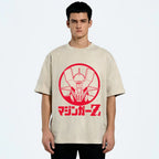 Mazinger Z Vintage Wash Japanese Design T-Shirt