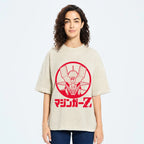 Mazinger Z Vintage Wash Japanese Design T-Shirt
