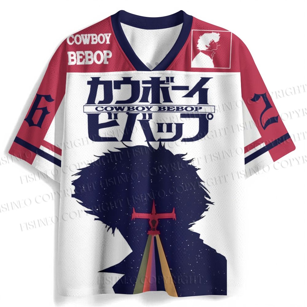 Japanese Cowboy Bebop Jersey Shirts