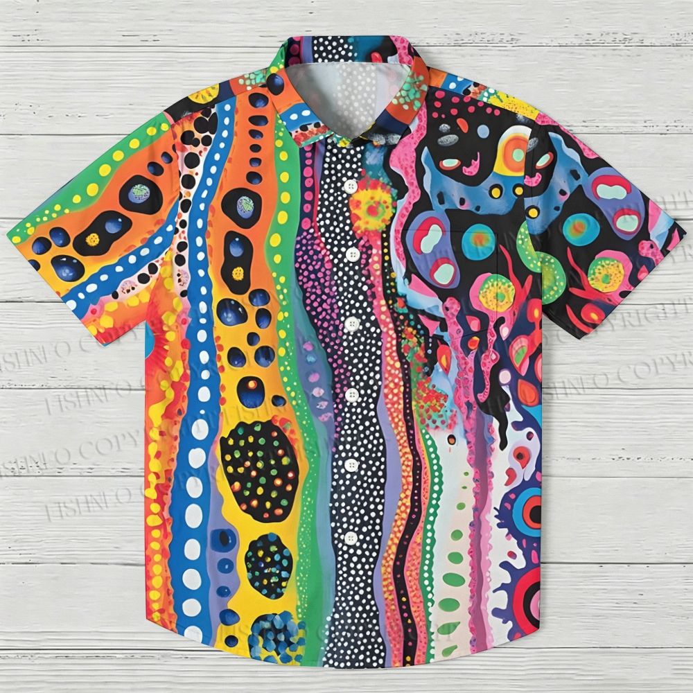 Polka Dot Universe Hawaiian Shirt