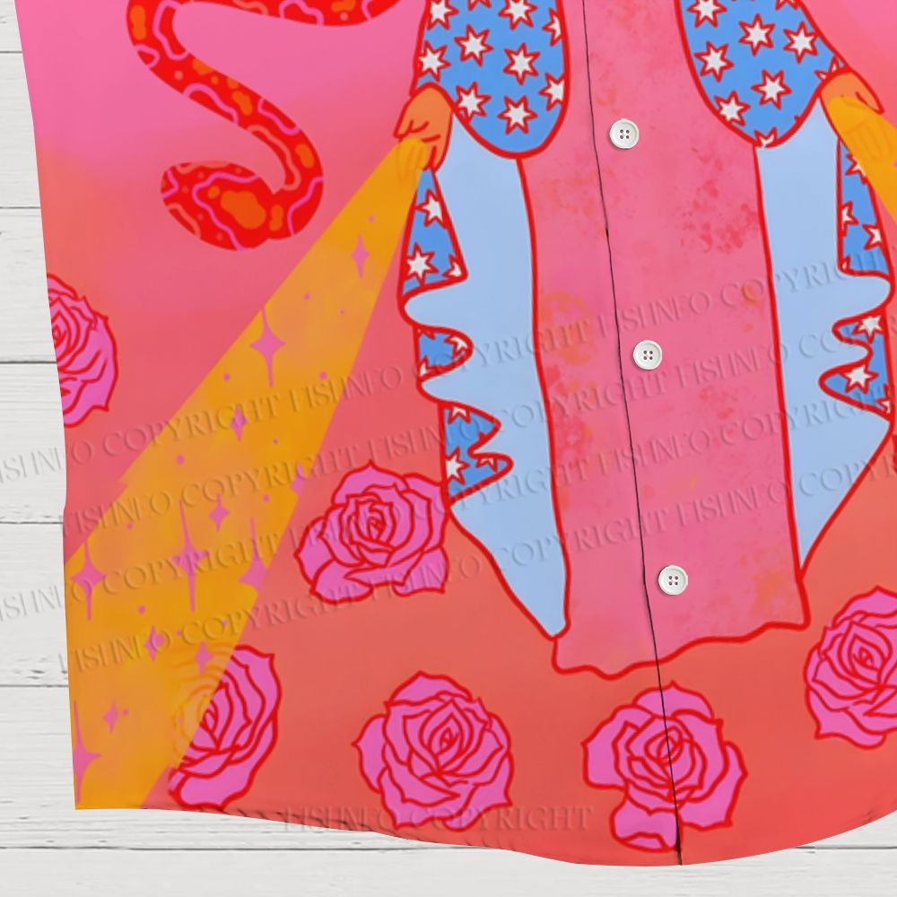 Mother Mary Art Printed Hawaiian Shirt