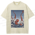 Unisex Akkorokamui's Wrath Printed Washed Tee