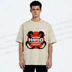 Unisex Japanese Hattori Hanzo Printed Washed Tee
