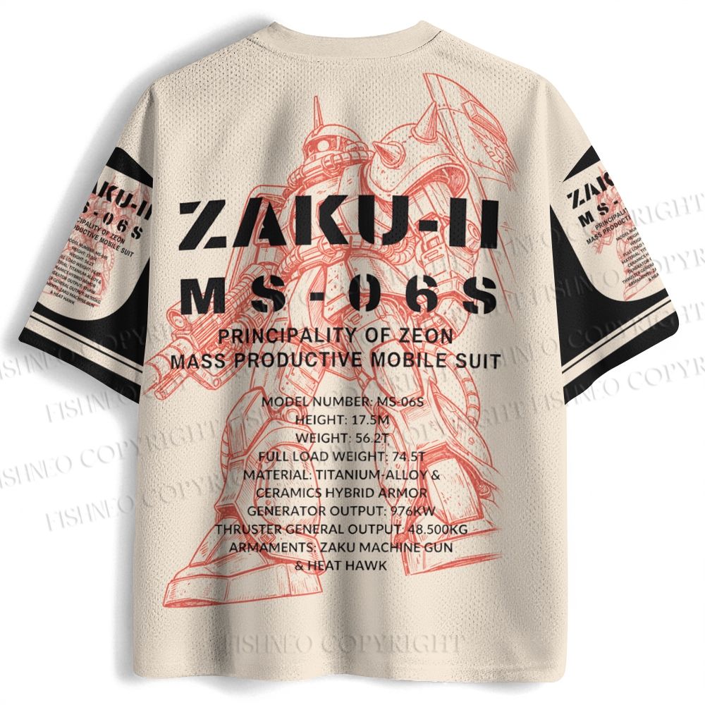 MS-06S ZAKU II Jersey Shirts