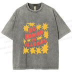 Unisex Pride No Human is Illegal Printed Washed Tee