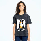 Unisex Australian Shepherd What Dog Printed Washed Tee