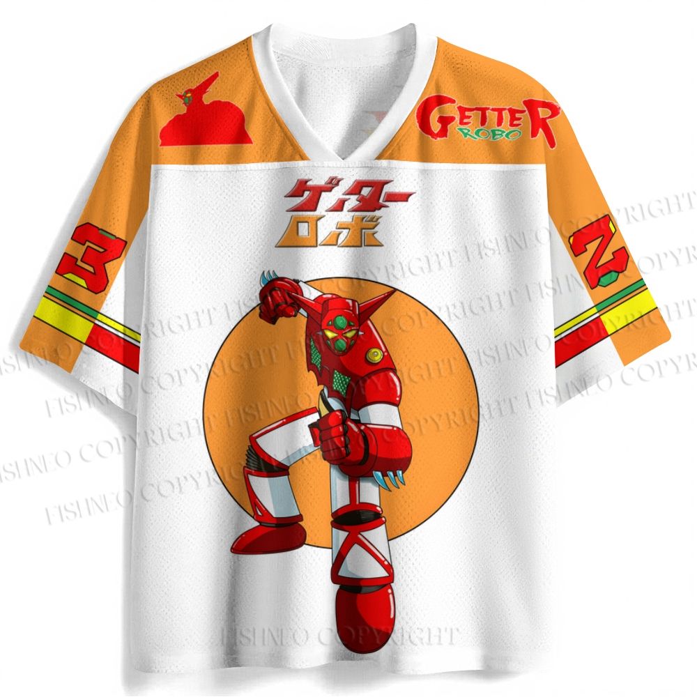 Getter Robo Printed Jersey Shirts