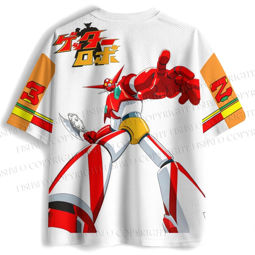 Getter Robo Printed Jersey Shirts