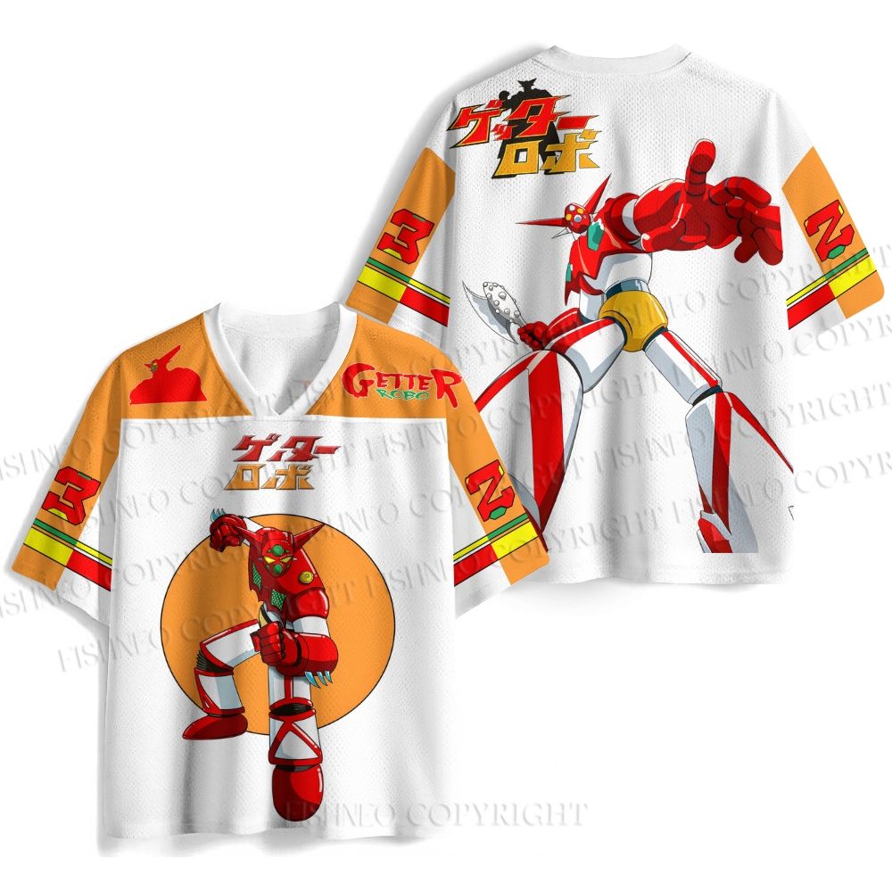 Getter Robo Printed Jersey Shirts