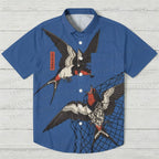 Flying swallows Hawaiian Shirt