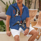 Flying swallows Hawaiian Shirt