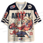 Akitty Printed Jersey Shirts