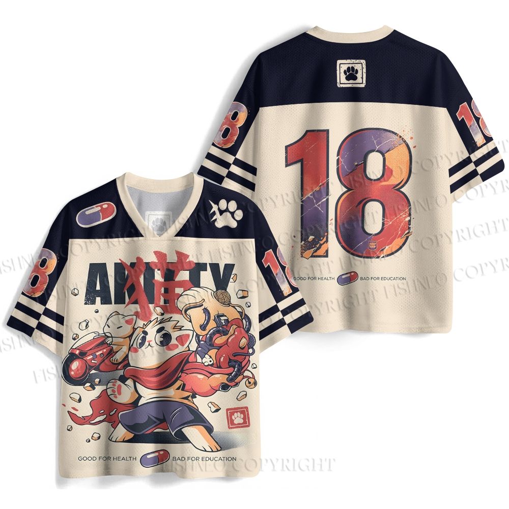Akitty Printed Jersey Shirts