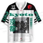 Kyoto Japan Printed Jersey Shirts