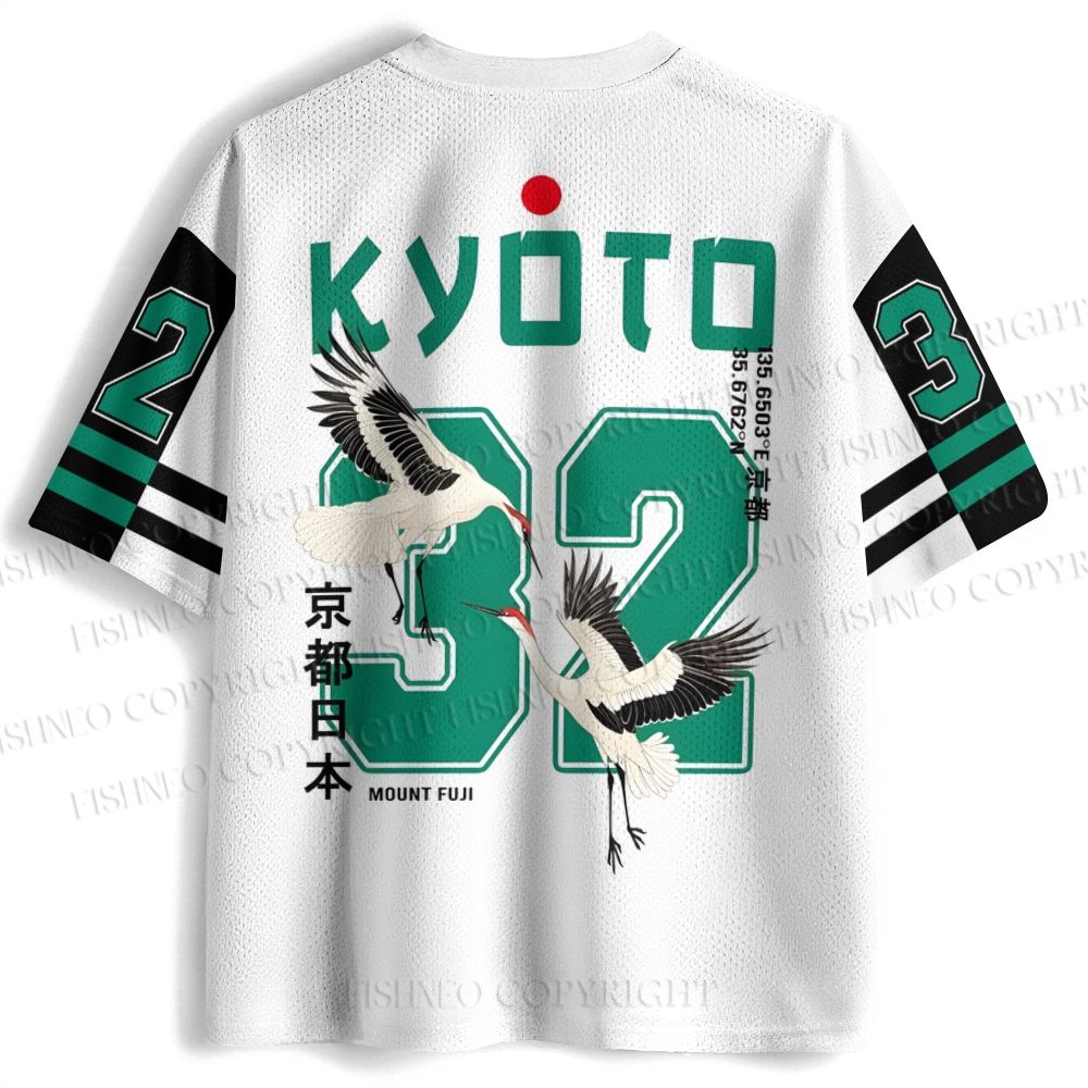 Kyoto Japan Printed Jersey Shirts