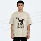 Unisex Silly Monkey Nisqually Books Printed Washed Tee