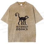Unisex Silly Monkey Nisqually Books Printed Washed Tee