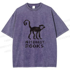 Unisex Silly Monkey Nisqually Books Printed Washed Tee