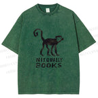 Unisex Silly Monkey Nisqually Books Printed Washed Tee