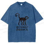 Unisex Silly Monkey Nisqually Books Printed Washed Tee