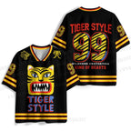 Tiger Style Printed Jersey Shirts