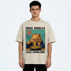 More Noodles Less Problems Washed T-Shirt