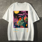 Unisex Classic Cotton Yayoi Kusama Tree Printed T-shirt
