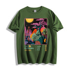 Unisex Classic Cotton Yayoi Kusama Tree Printed T-shirt