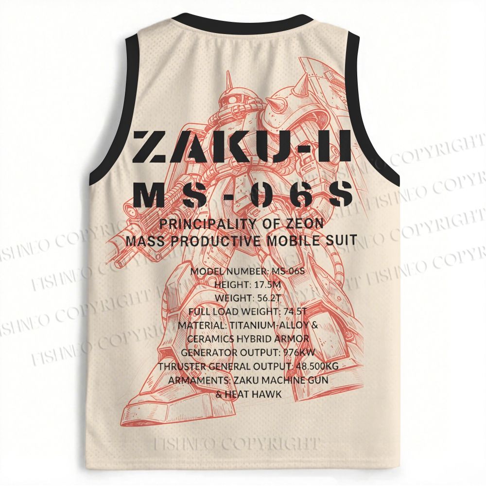 MS-06S ZAKU II Jersey Tank