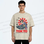 Unisex Tradition In The Mix Printed Washed Tee